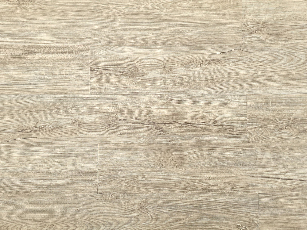 أرضيات LVT من خشب البلوط الفاتح مقاس 6 × 36 بوصة لاصق خلفي جاف 3 مم تثبيت مقاوم للماء صديق للبيئة